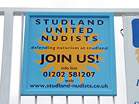 The SUN advert on the Sandbanks ferry � Studland United Nudists