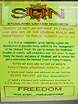 SUN poster in the shop at North Haven Point, Sandbanks � Studland United Nudists