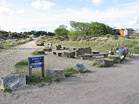 Barbecue area at Knoll Beach � Studland United Nudists