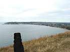 Looking south from Ballard Point towards  Swanage � Studland United Nudists